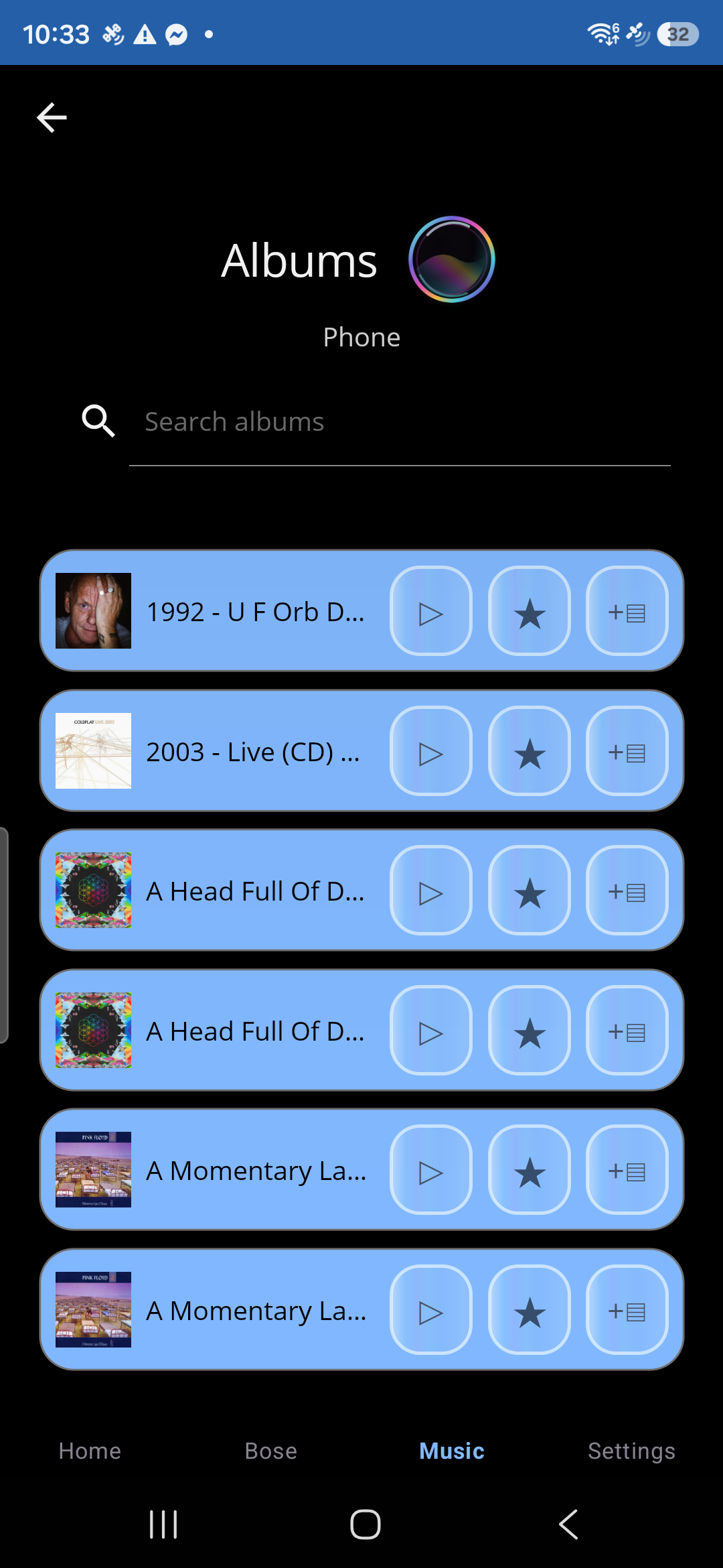 TouchMe Sounds app: Your collection, within reach