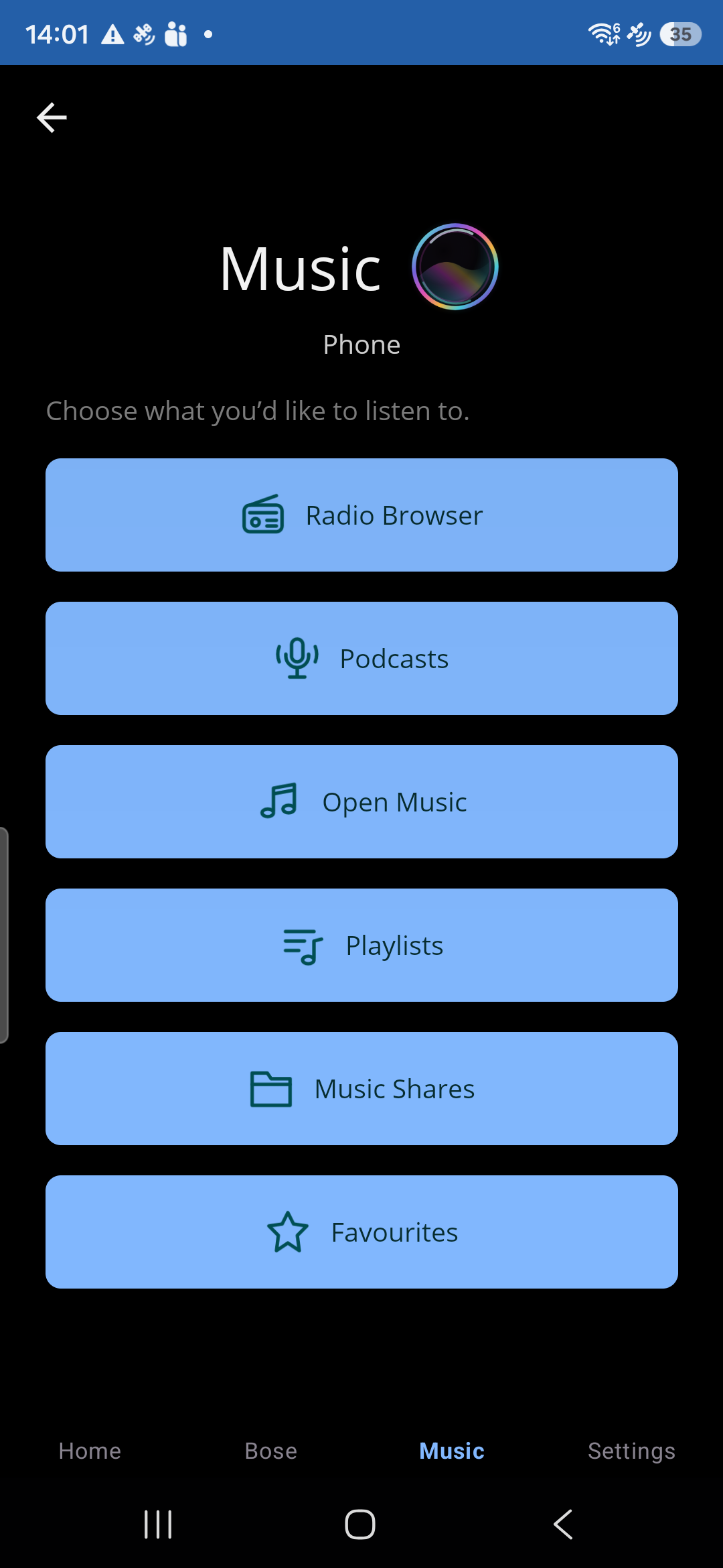 TouchMe Sounds app: One place to start listening